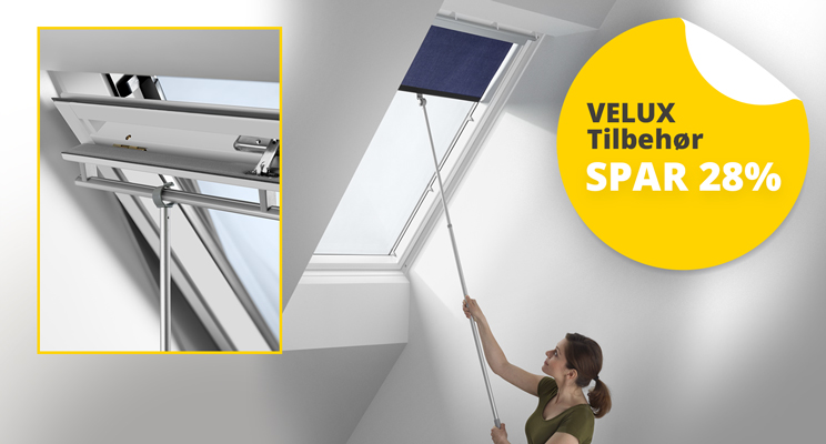 VELUX tilbehør - spar 28%